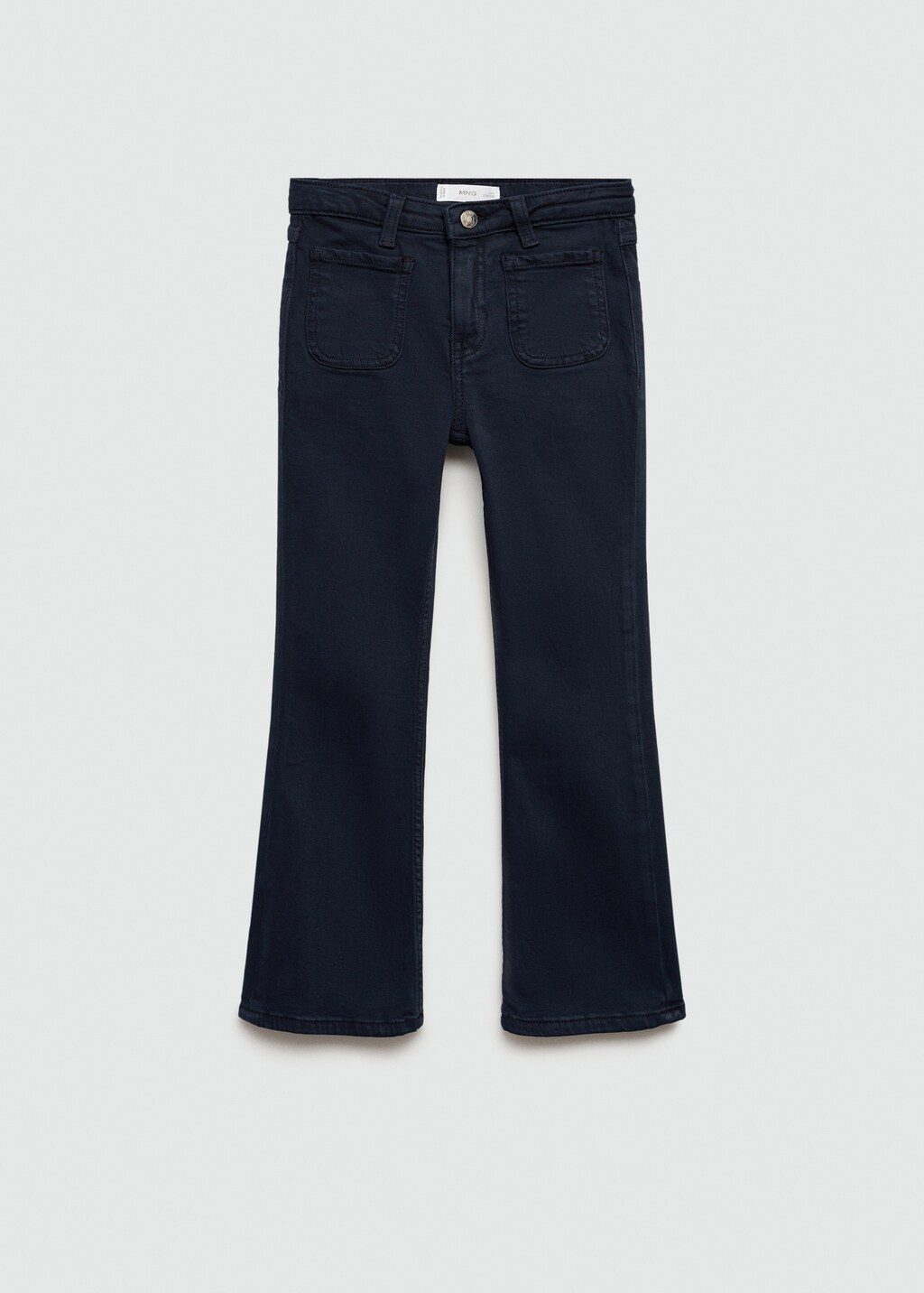 Flared jeans with pocket