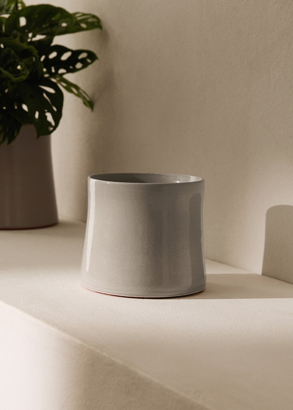 Small terracotta planter