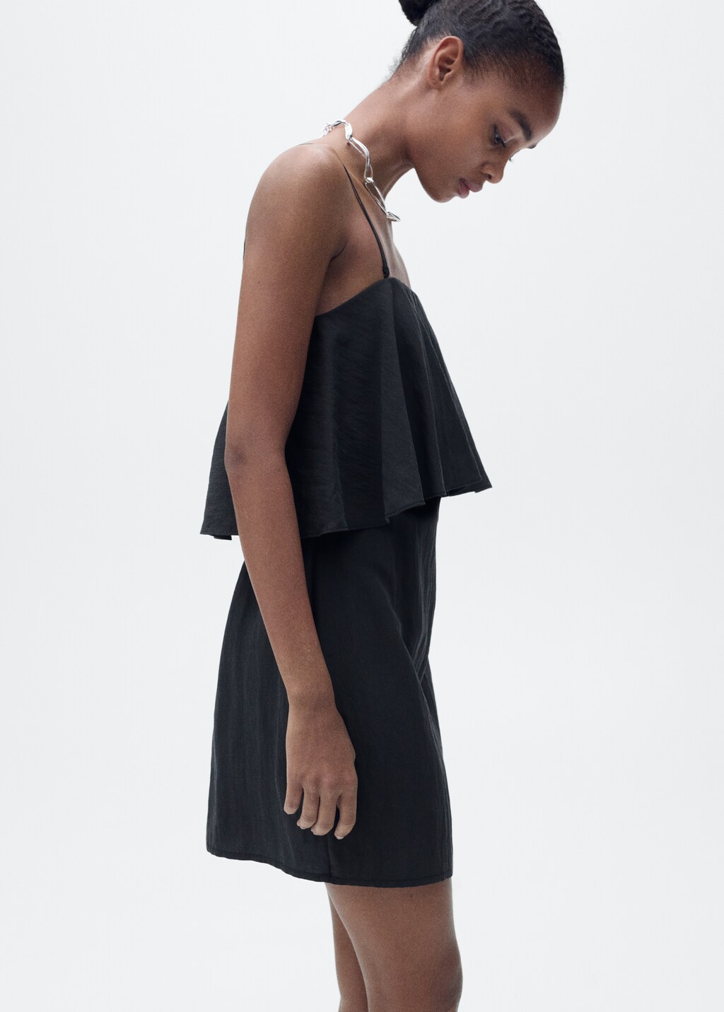 Lyocell dress with ruffles 5 Lyocell dress with ruffles