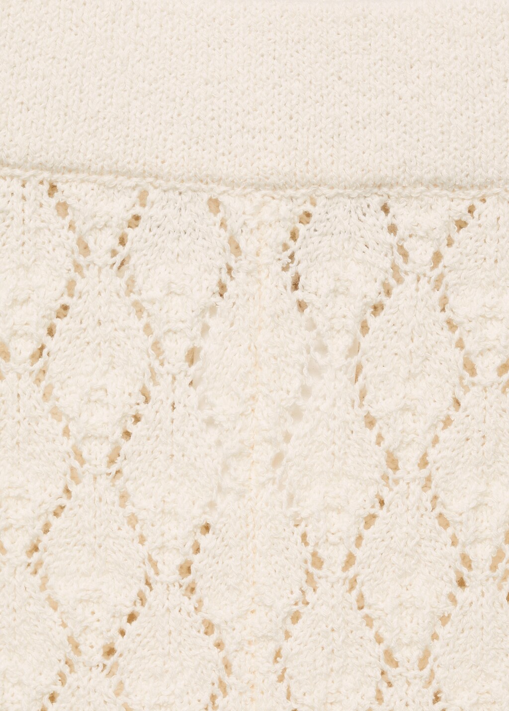 Straight-fit openwork knitted pants 7 Straight-fit openwork knitted pants