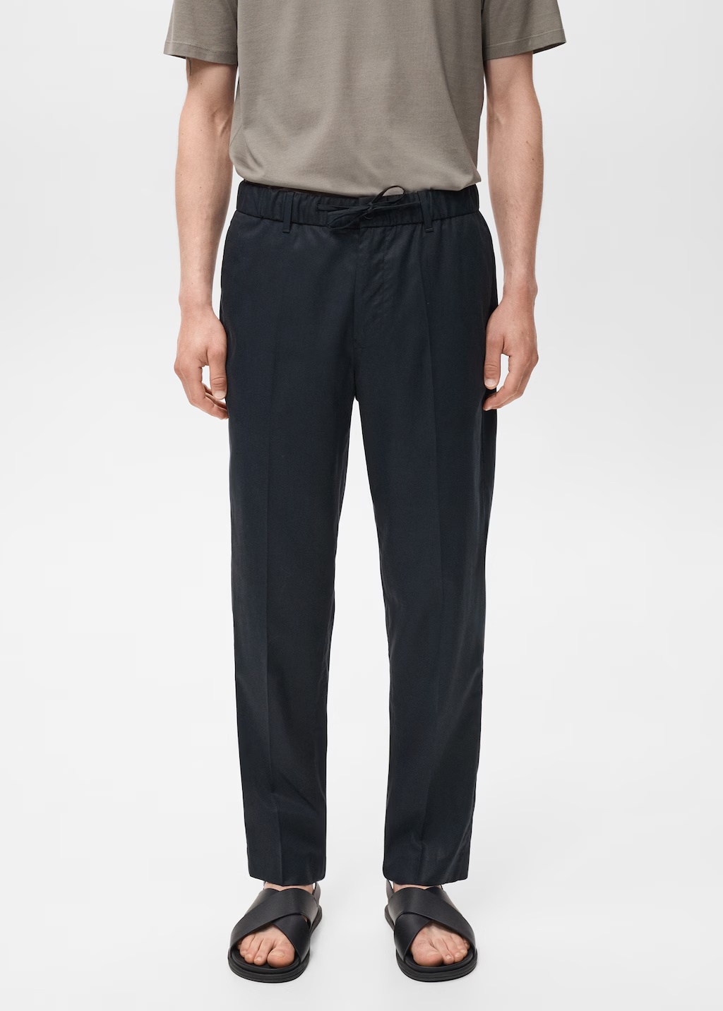 Lyocell cotton joggers