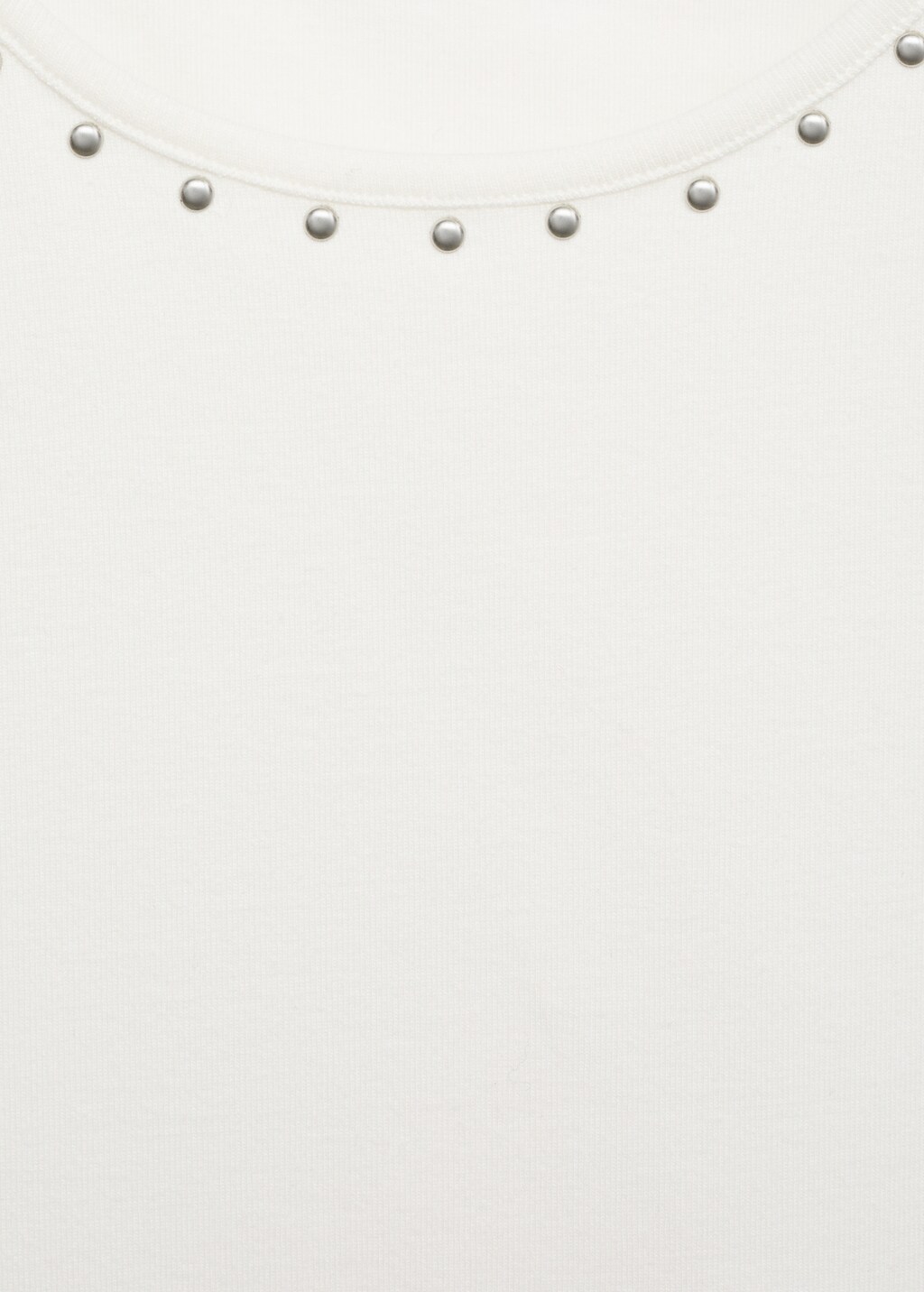 Cotton top with stud detail 7 Cotton top with stud detail