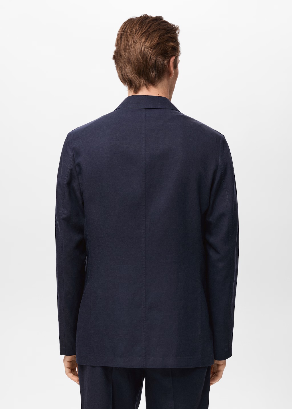 Slim fit linen suit blazer 4 Slim fit linen suit blazer