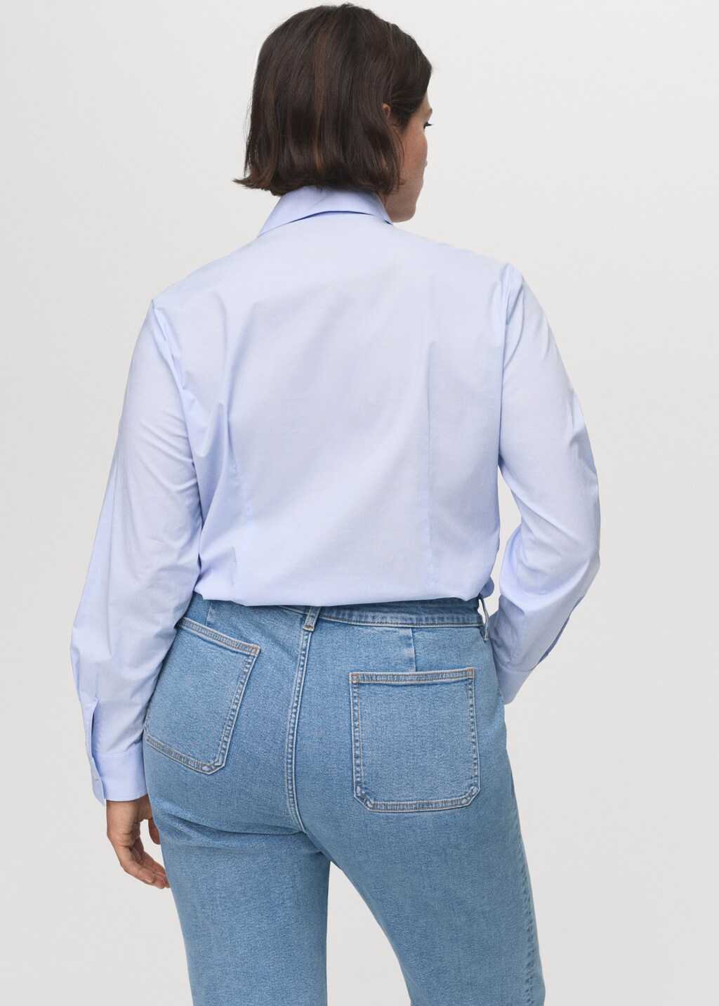 Flared cropped jeans with pockets 7 Flared cropped jeans with pockets