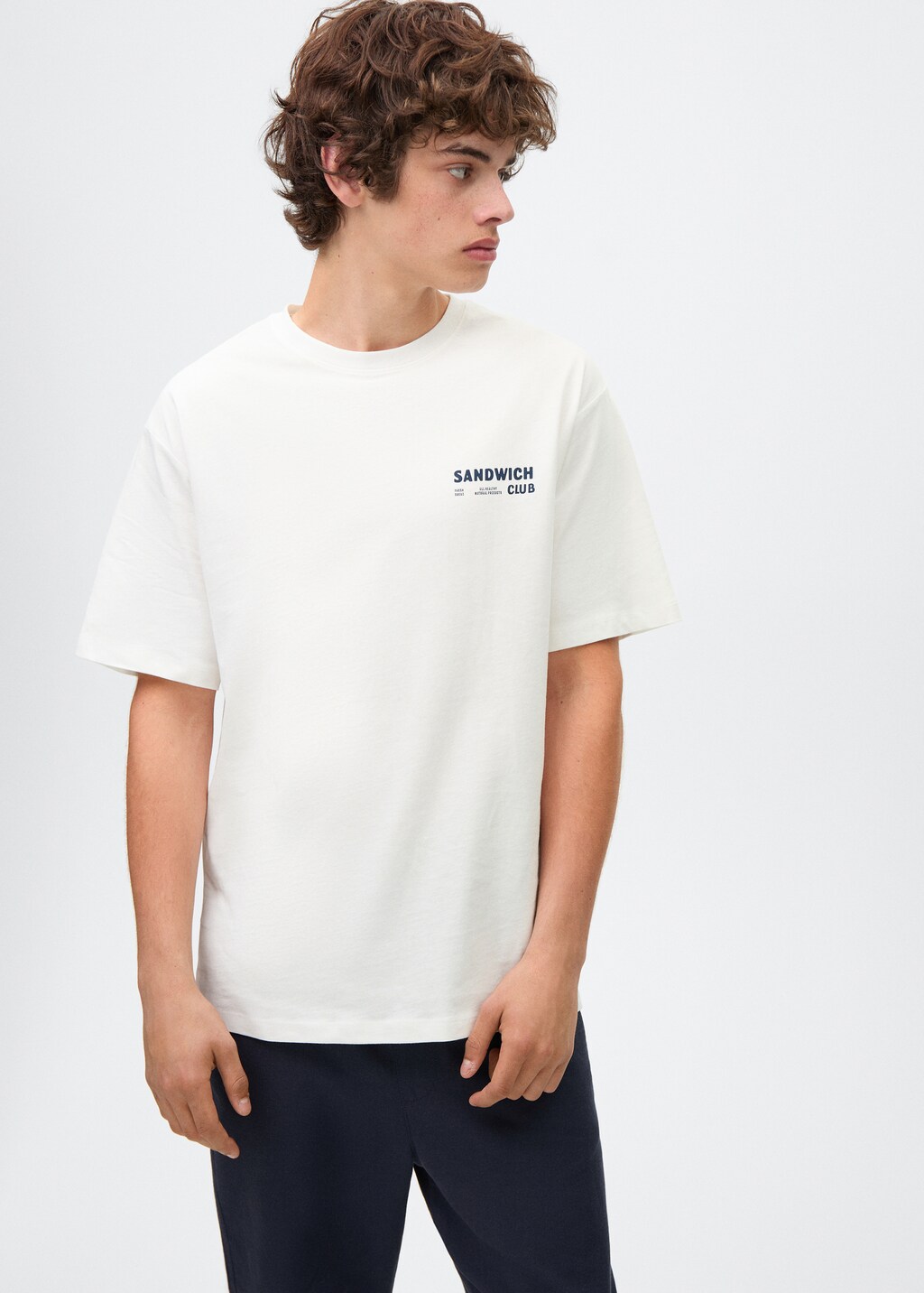 Short-sleeved printed t-shirt