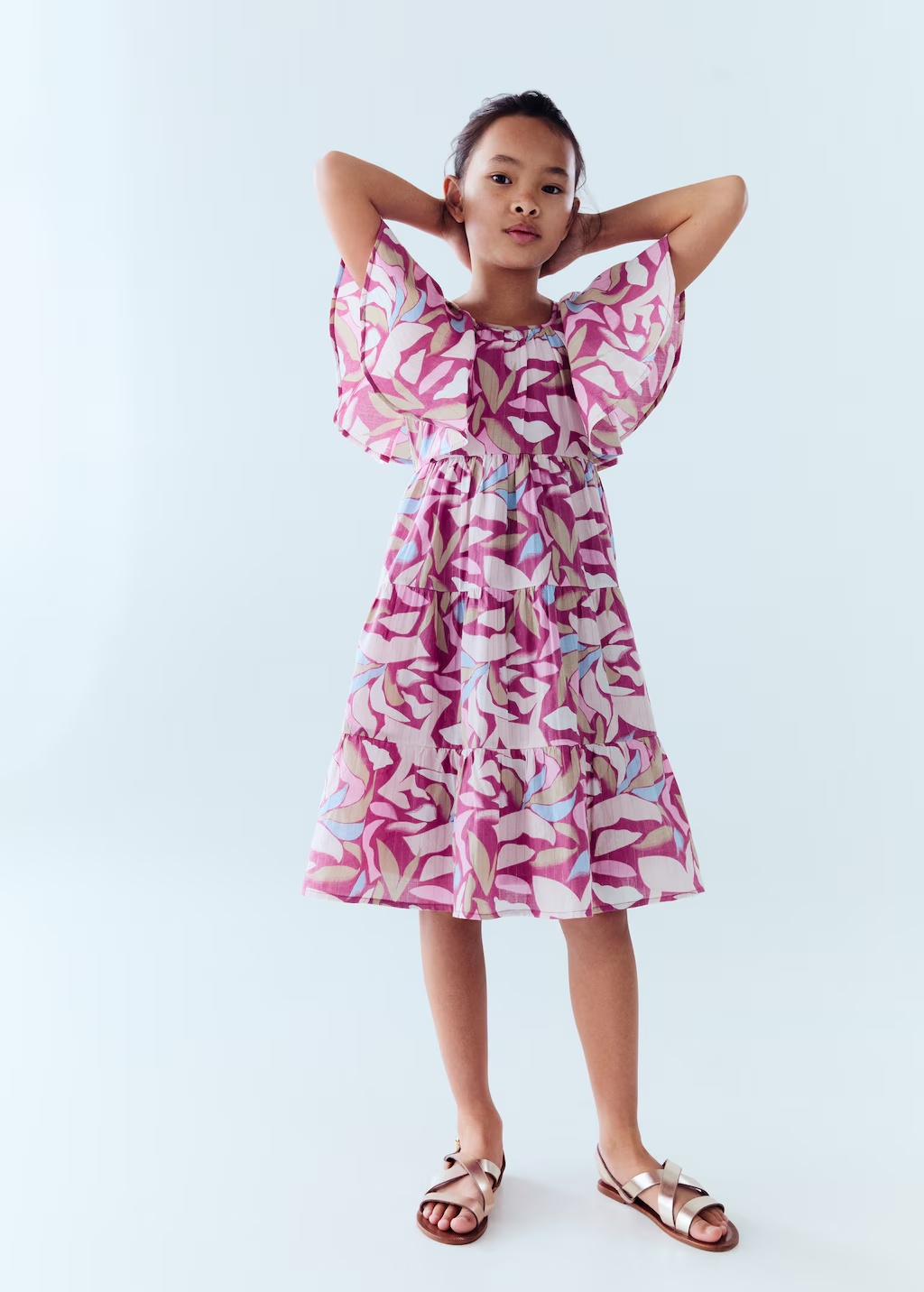 Printed short dress 3 Printed short dress
