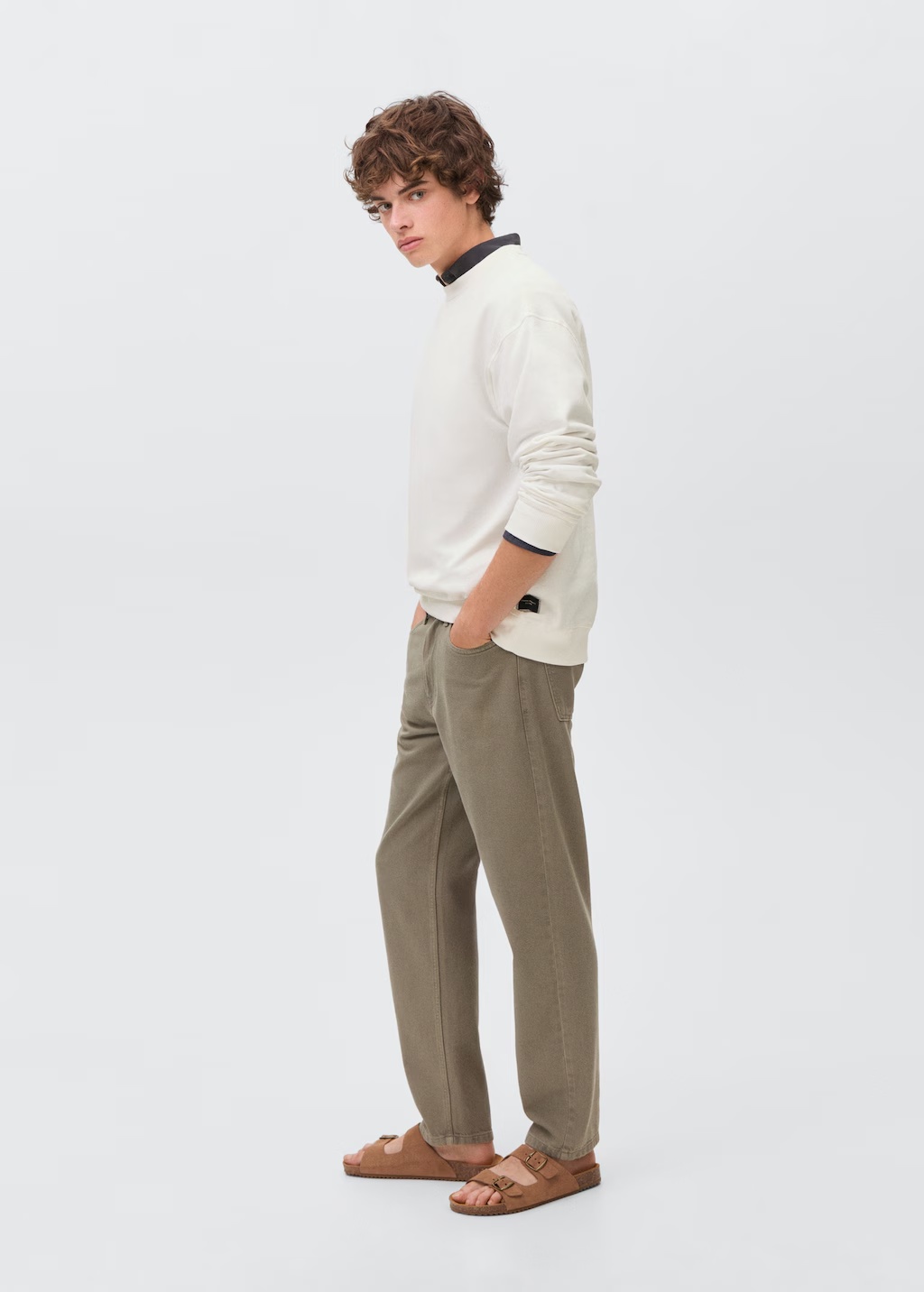 Basic cotton sweater
