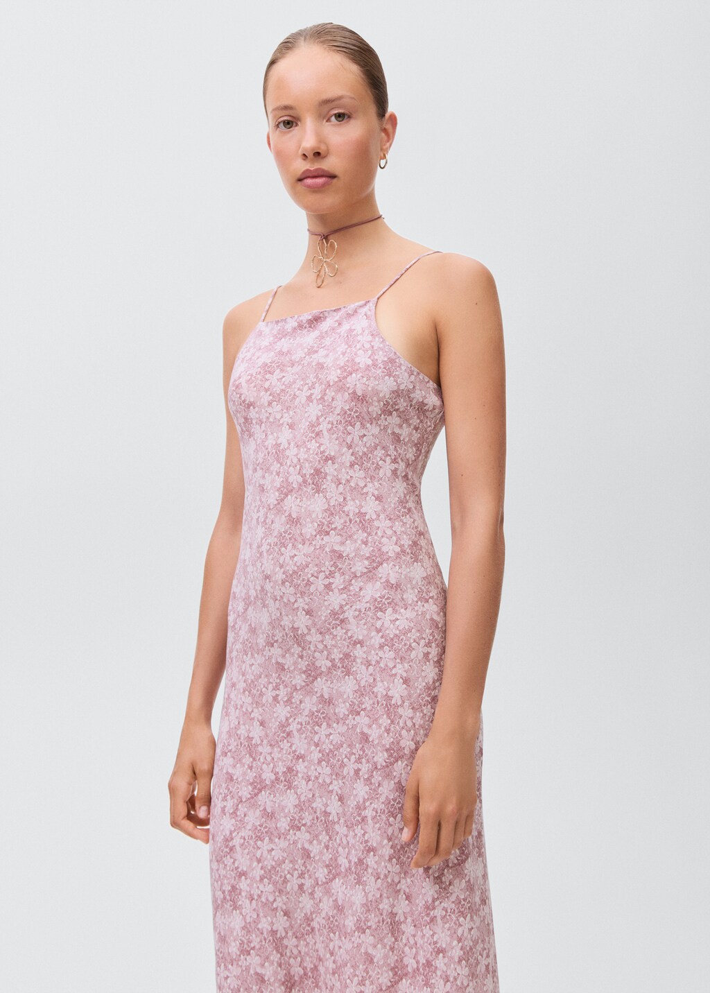 Long floral dress