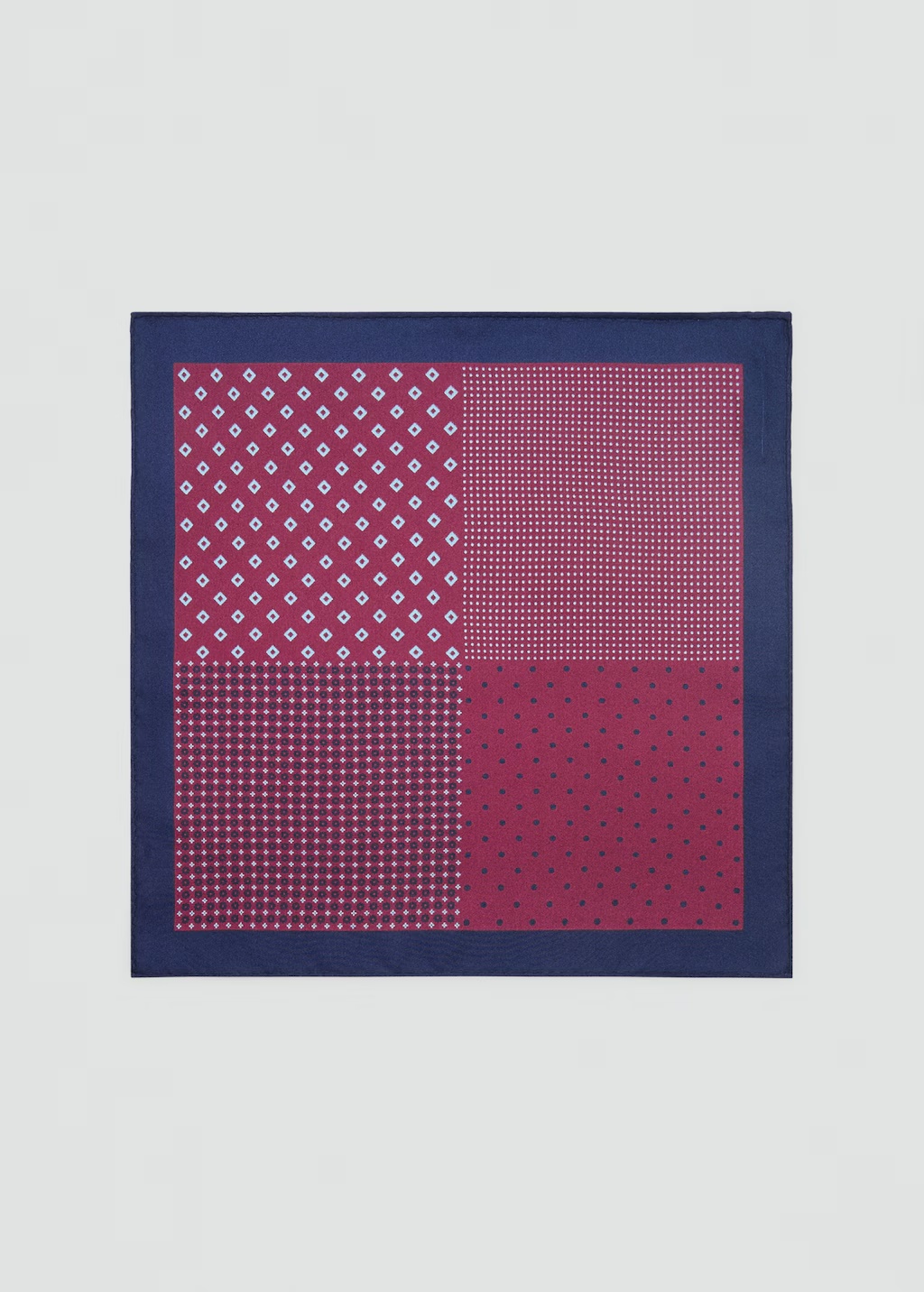 100% silk pocket square