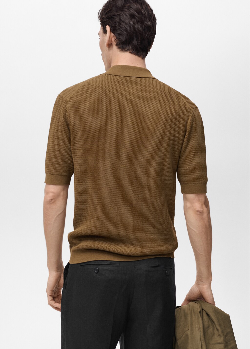 Structured knitted shirt 4 Structured knitted shirt