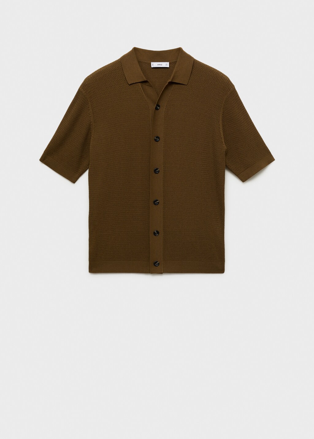 Structured knitted shirt 9 Structured knitted shirt