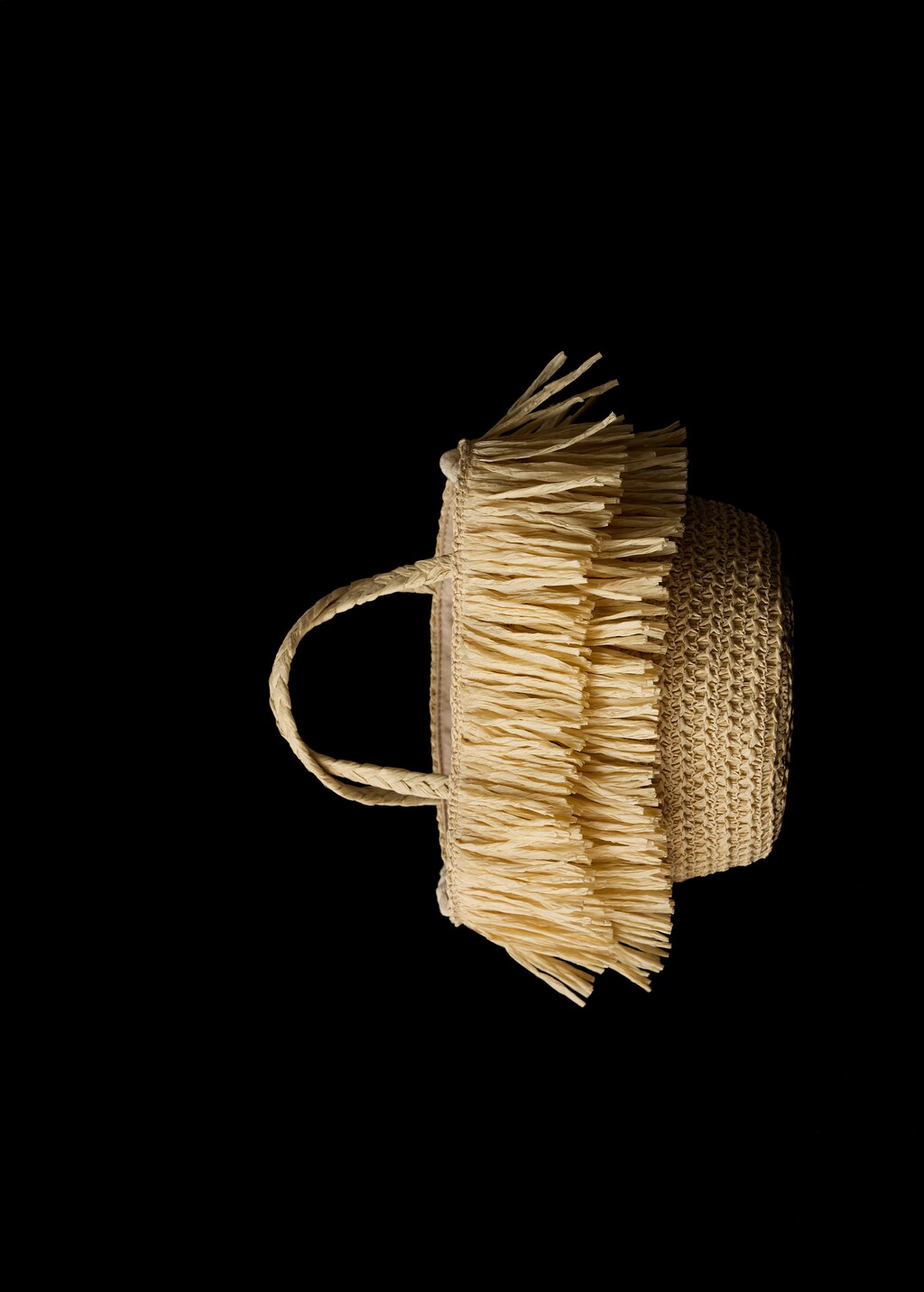 Fringed raffia bag 6 Fringed raffia bag
