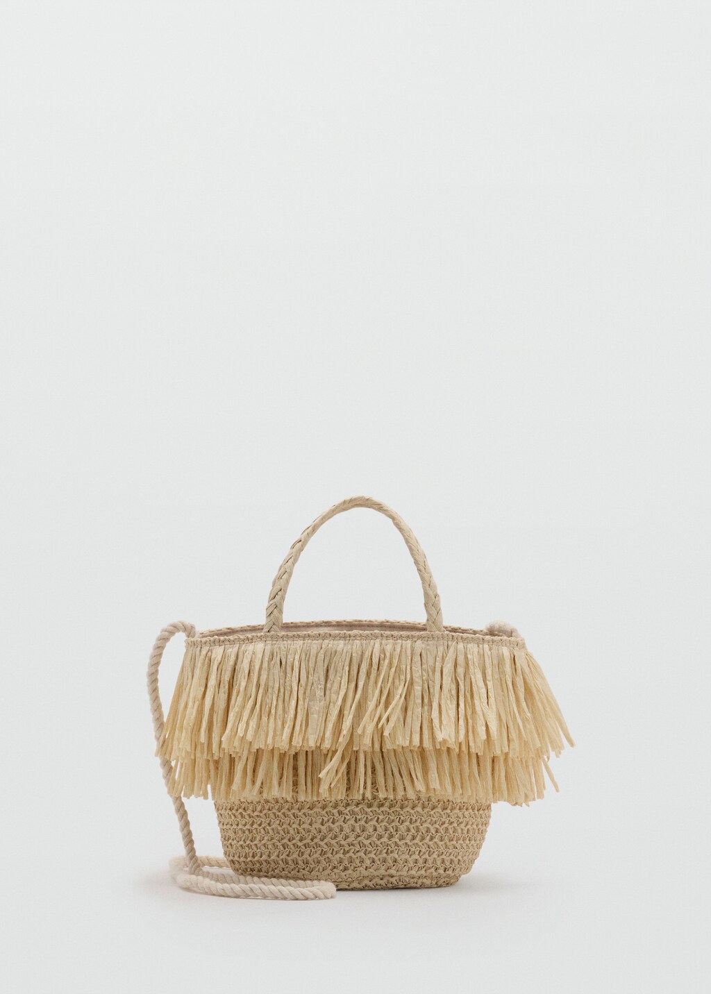 Fringed raffia bag 7 Fringed raffia bag
