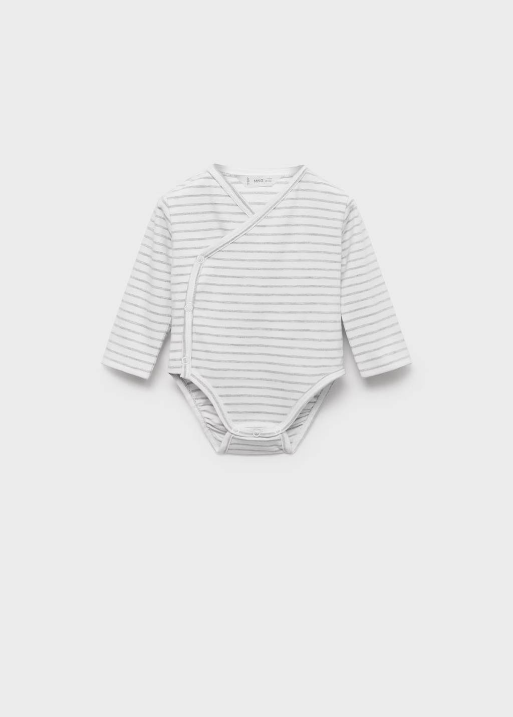 Cotton crossover bodysuit
