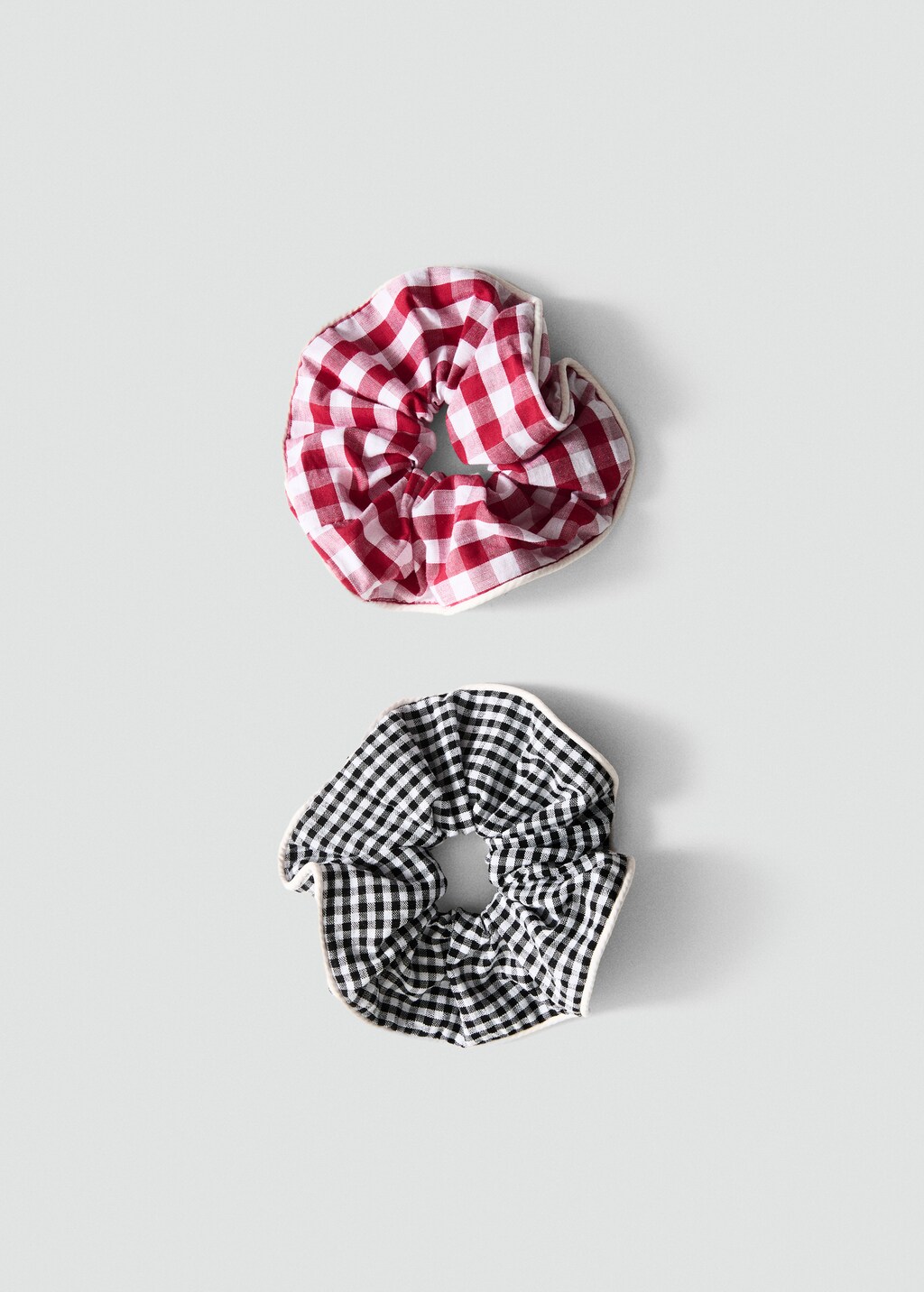 Set of 2 printed hair ties
