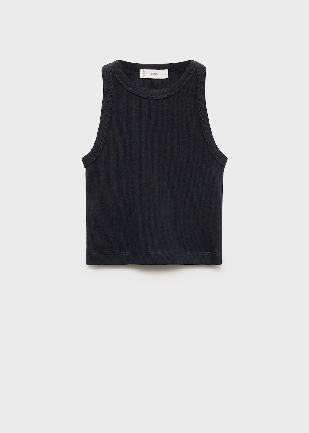 Knitted cropped top