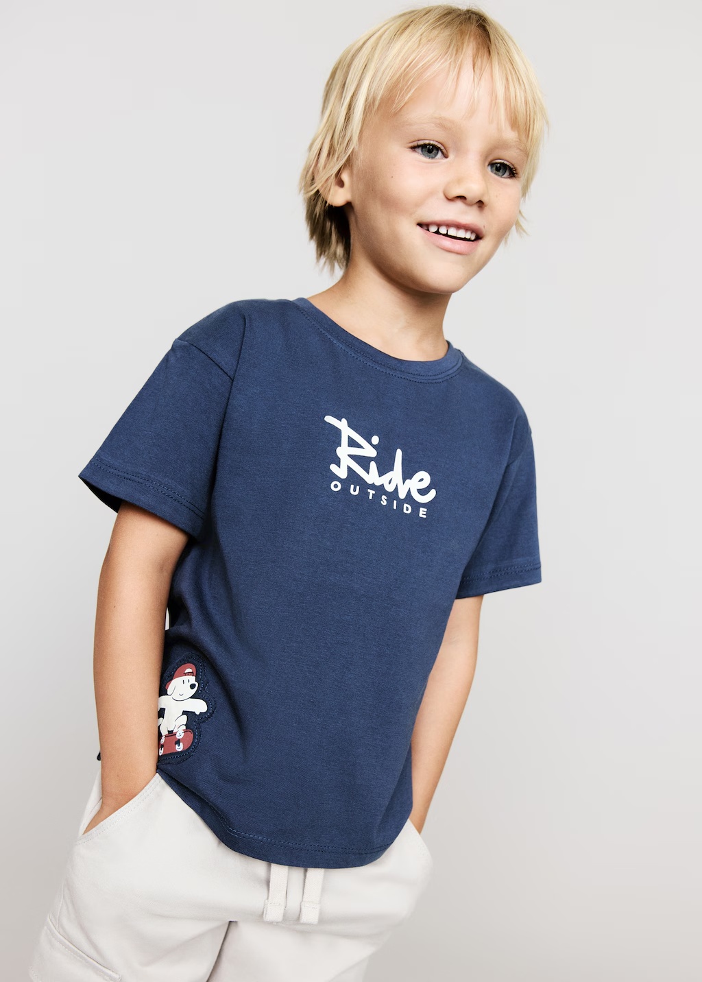 Dog printed T-shirt