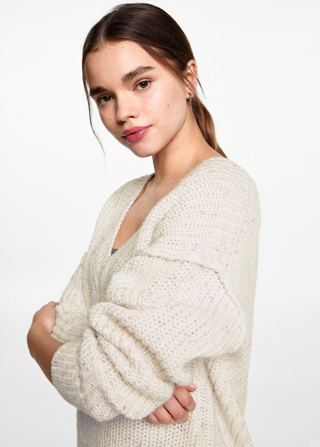 Oversized V-neck sweater 5 Oversized V-neck sweater