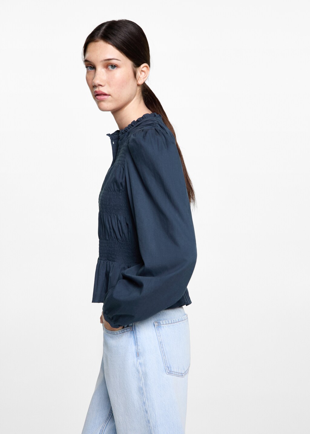 Ruffled gathered blouse 5 Ruffled gathered blouse