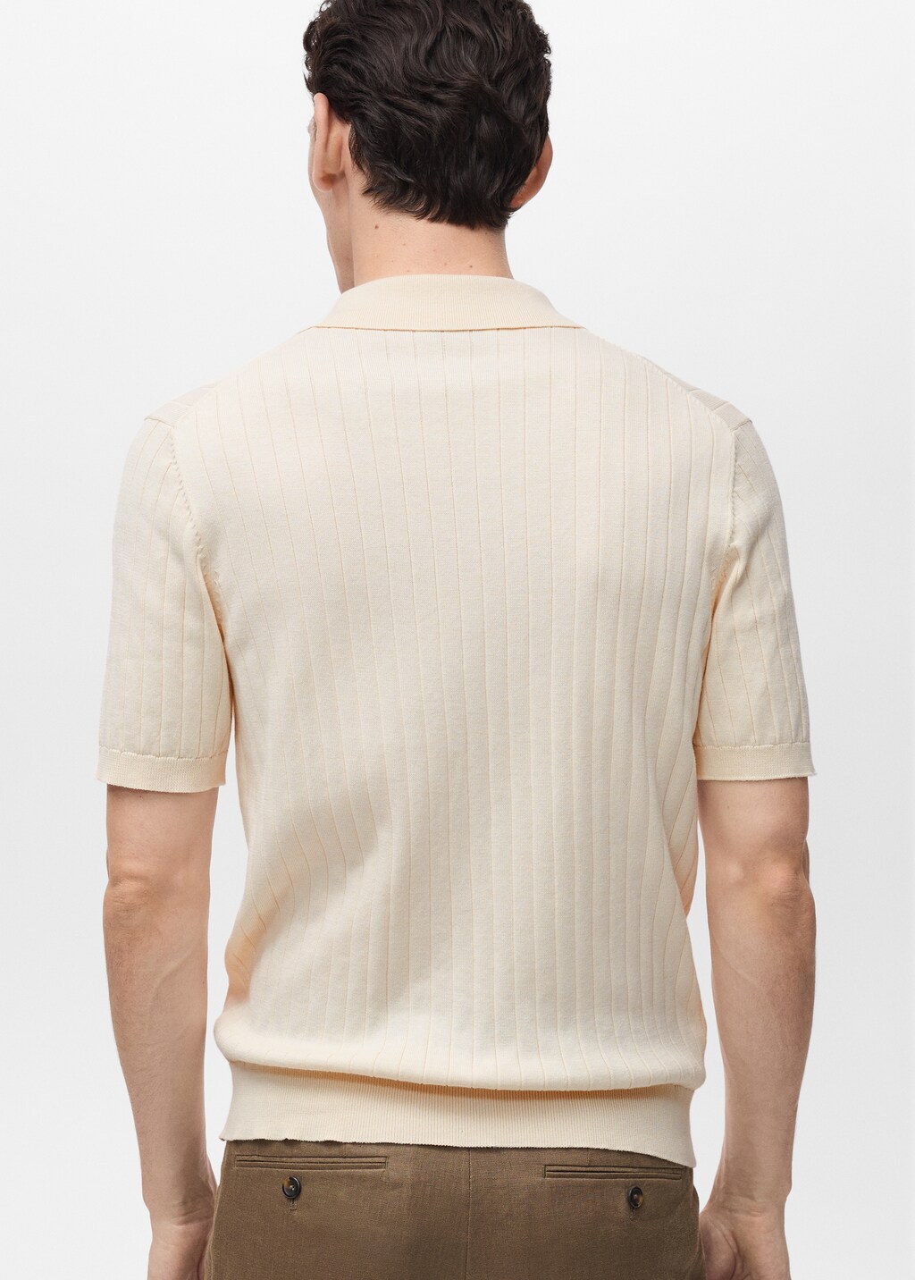 Fine rib-knit shirt 4 Fine rib-knit shirt