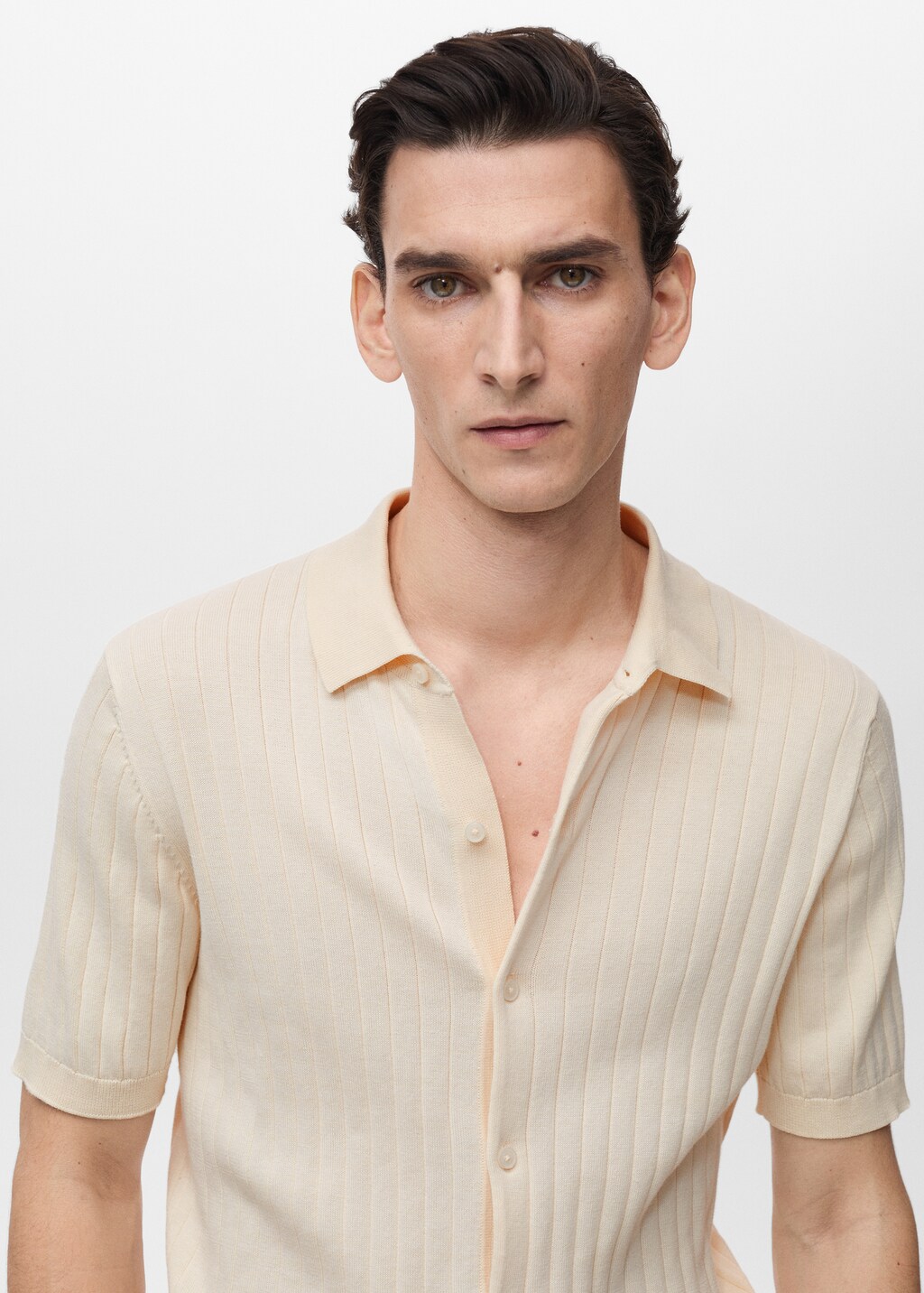 Fine rib-knit shirt 5 Fine rib-knit shirt