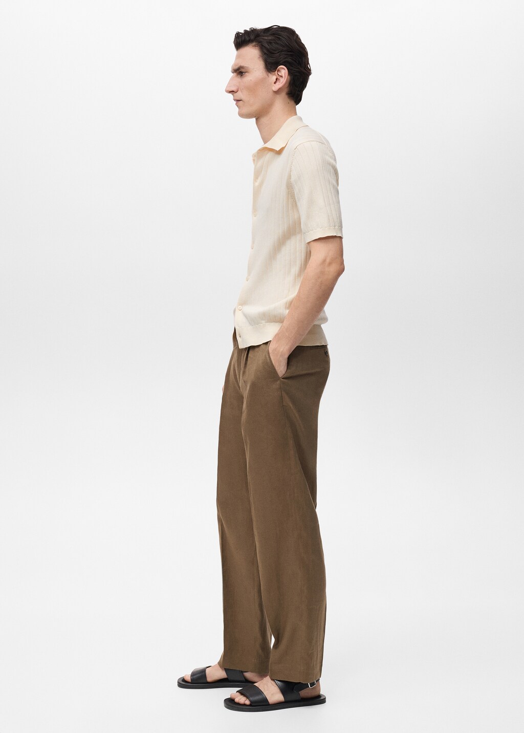 Fine rib-knit shirt 6 Fine rib-knit shirt