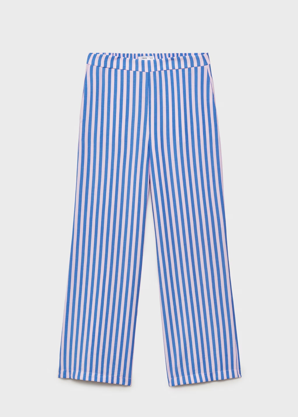 Stripe-print straight pants 8 Stripe-print straight pants