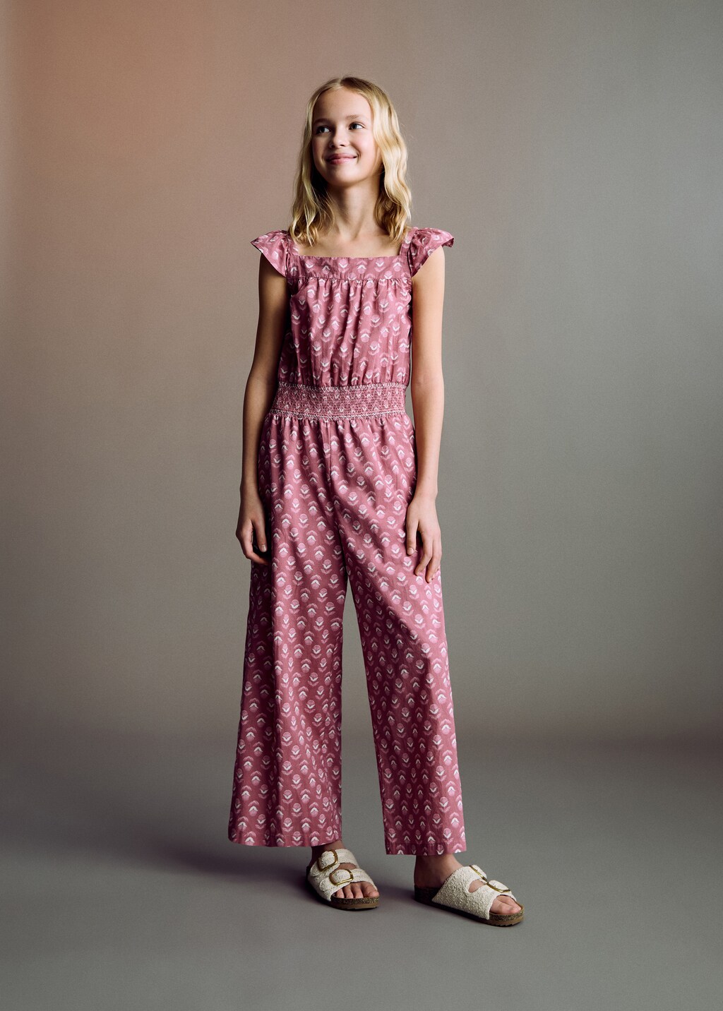 Long printed jumpsuit 3 Long printed jumpsuit