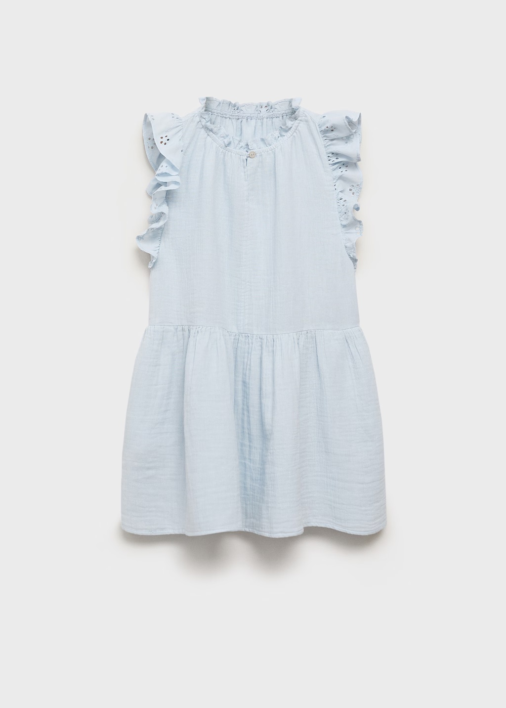 Frills embroidered dress 4 Frills embroidered dress