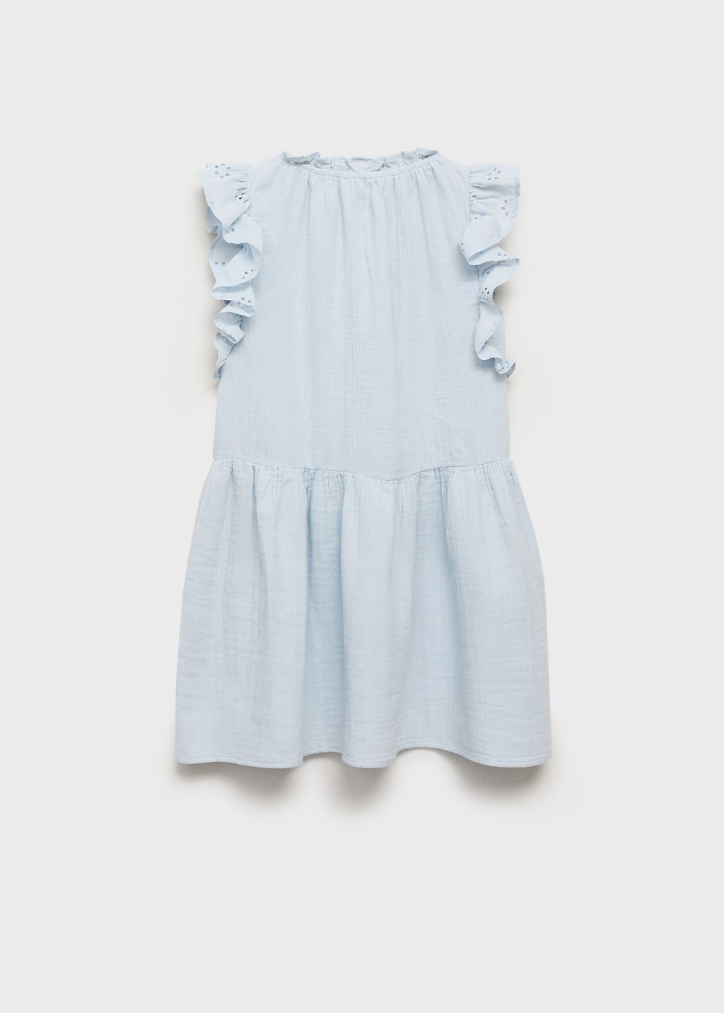Frills embroidered dress 6 Frills embroidered dress