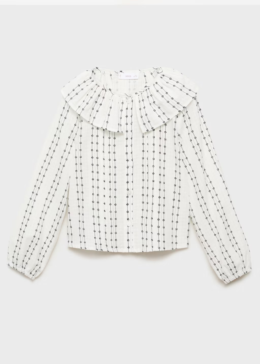 Babydoll collar blouse