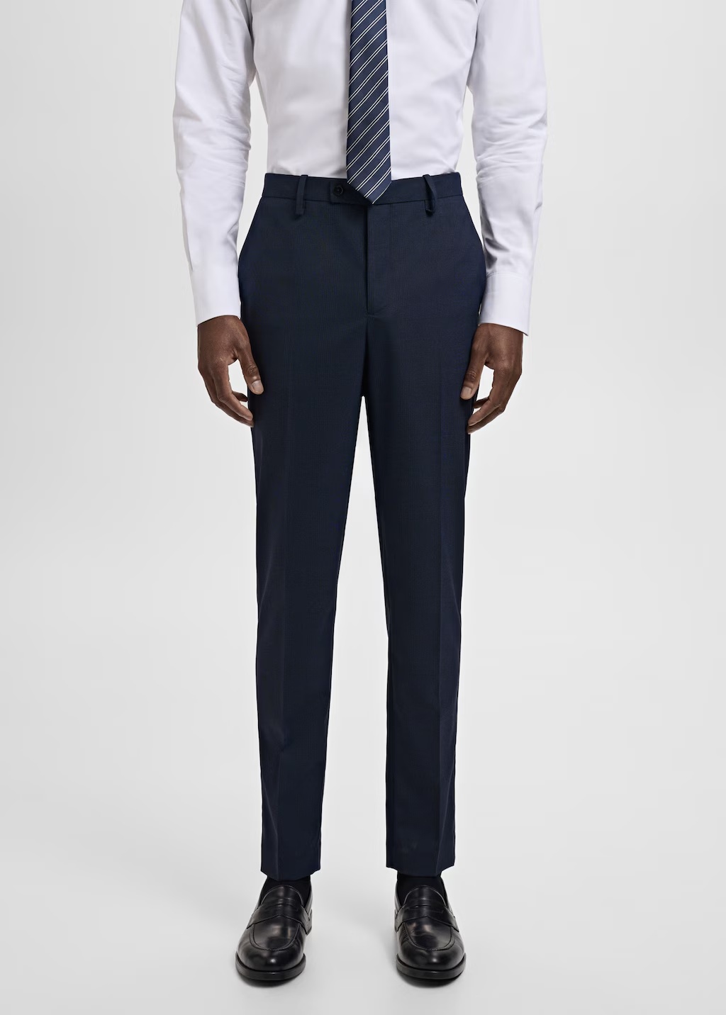 Milan slim-fit suit pants