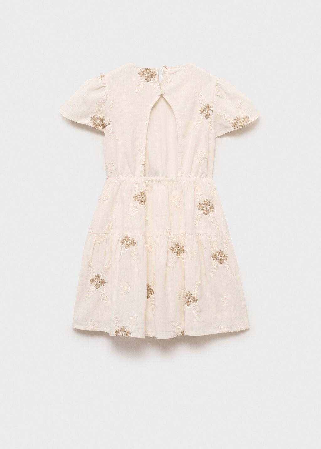 Short dress with embroidered detail 6 Short dress with embroidered detail