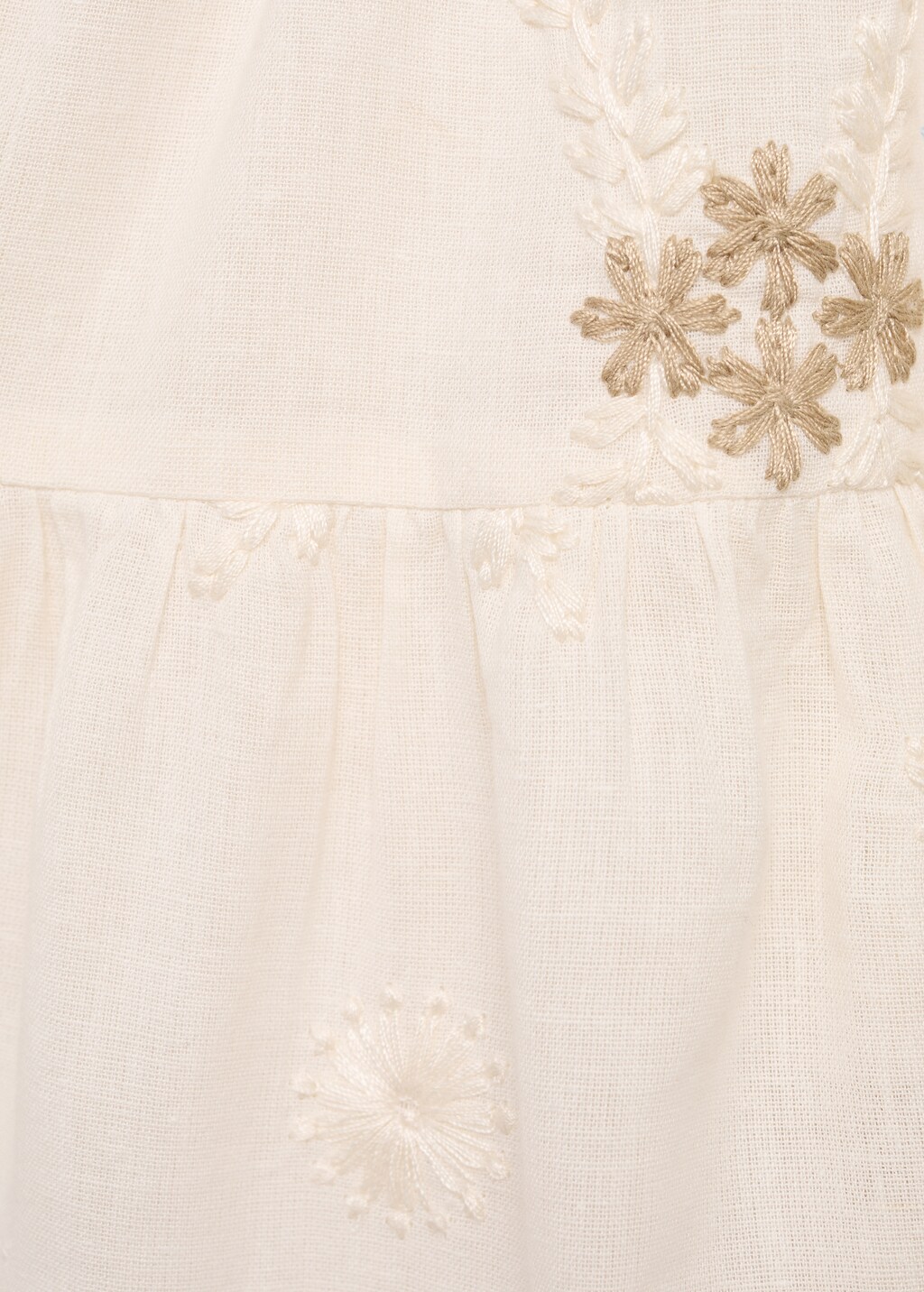 Short dress with embroidered detail 7 Short dress with embroidered detail
