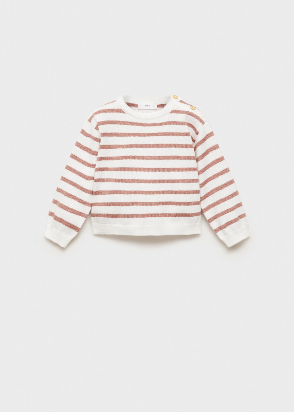 Knit striped sweater