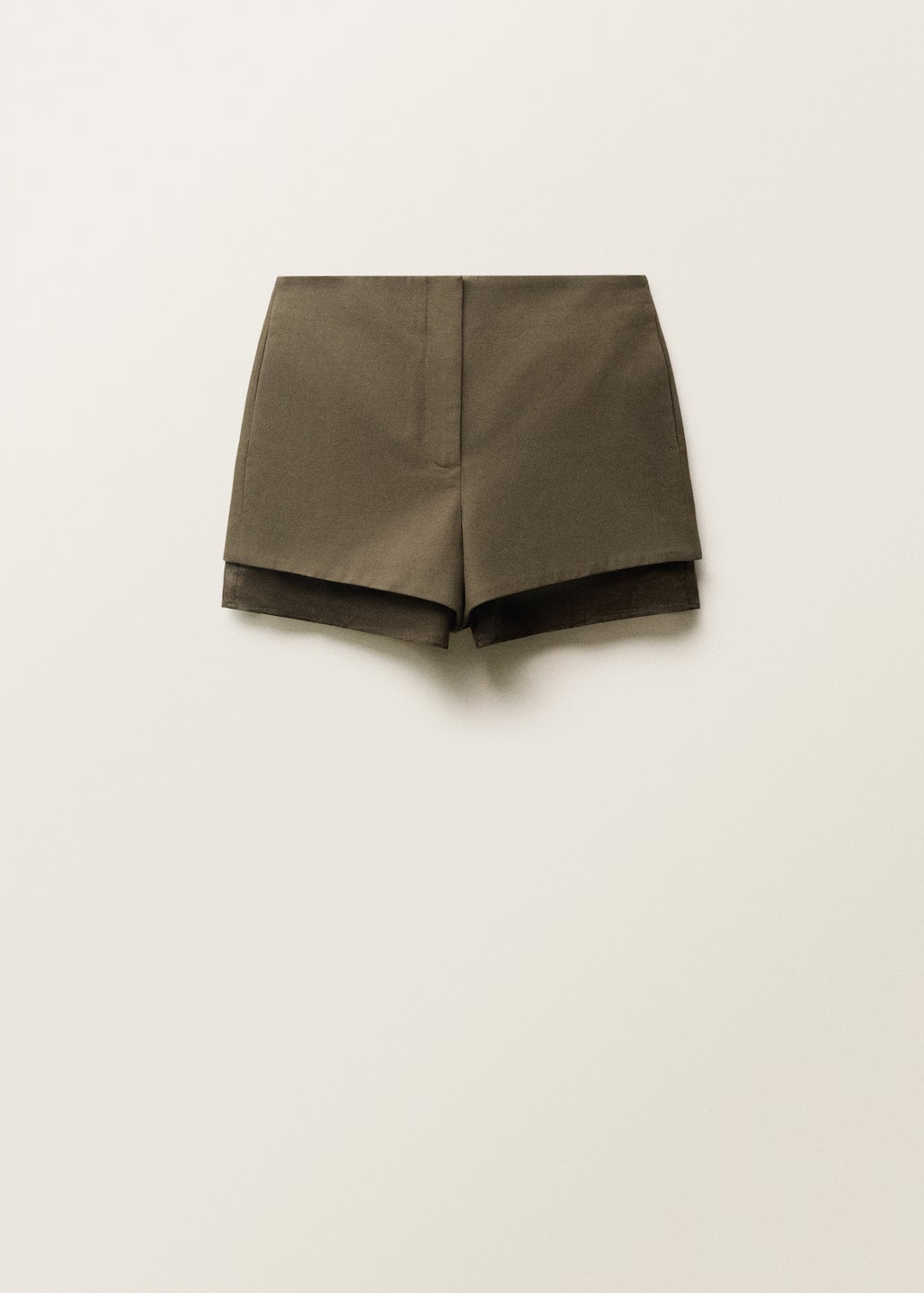 Combined linen-blend shorts 8 Combined linen-blend shorts