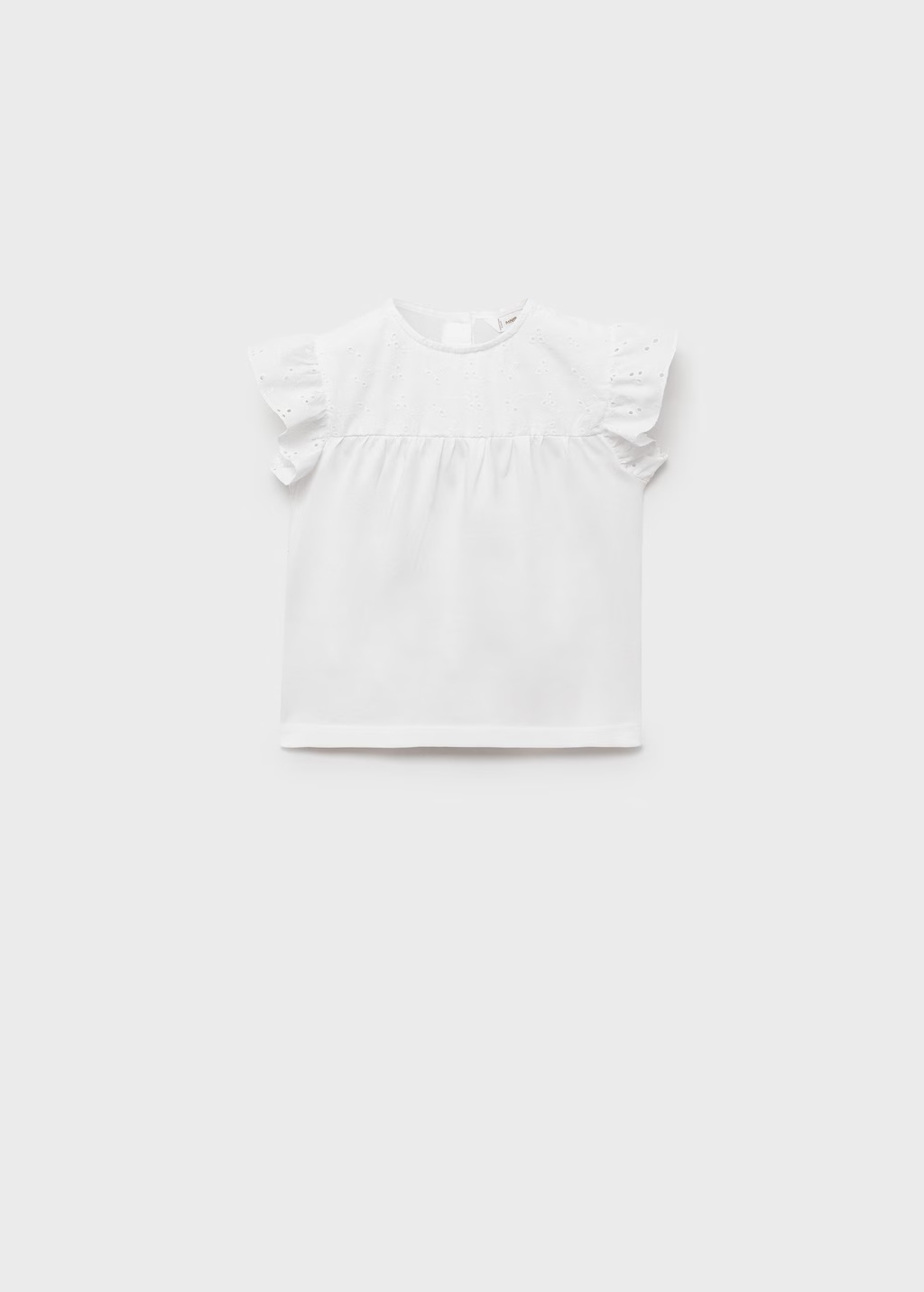 Openwork details T-shirt