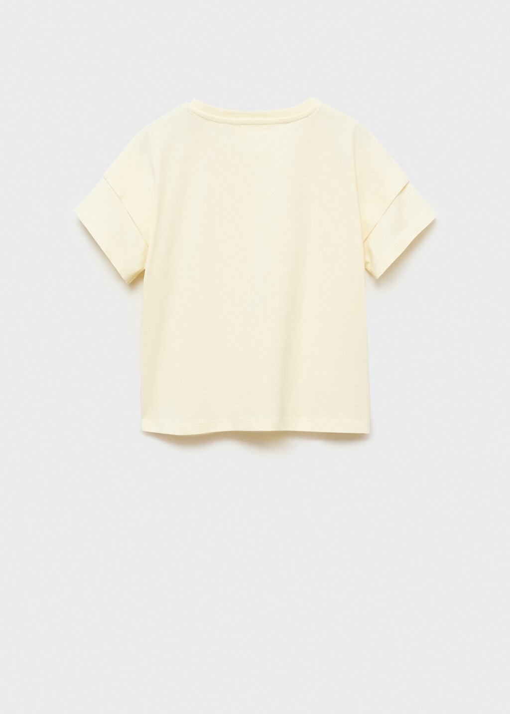 Cotton t-shirt with knot detail 4 Cotton t-shirt with knot detail