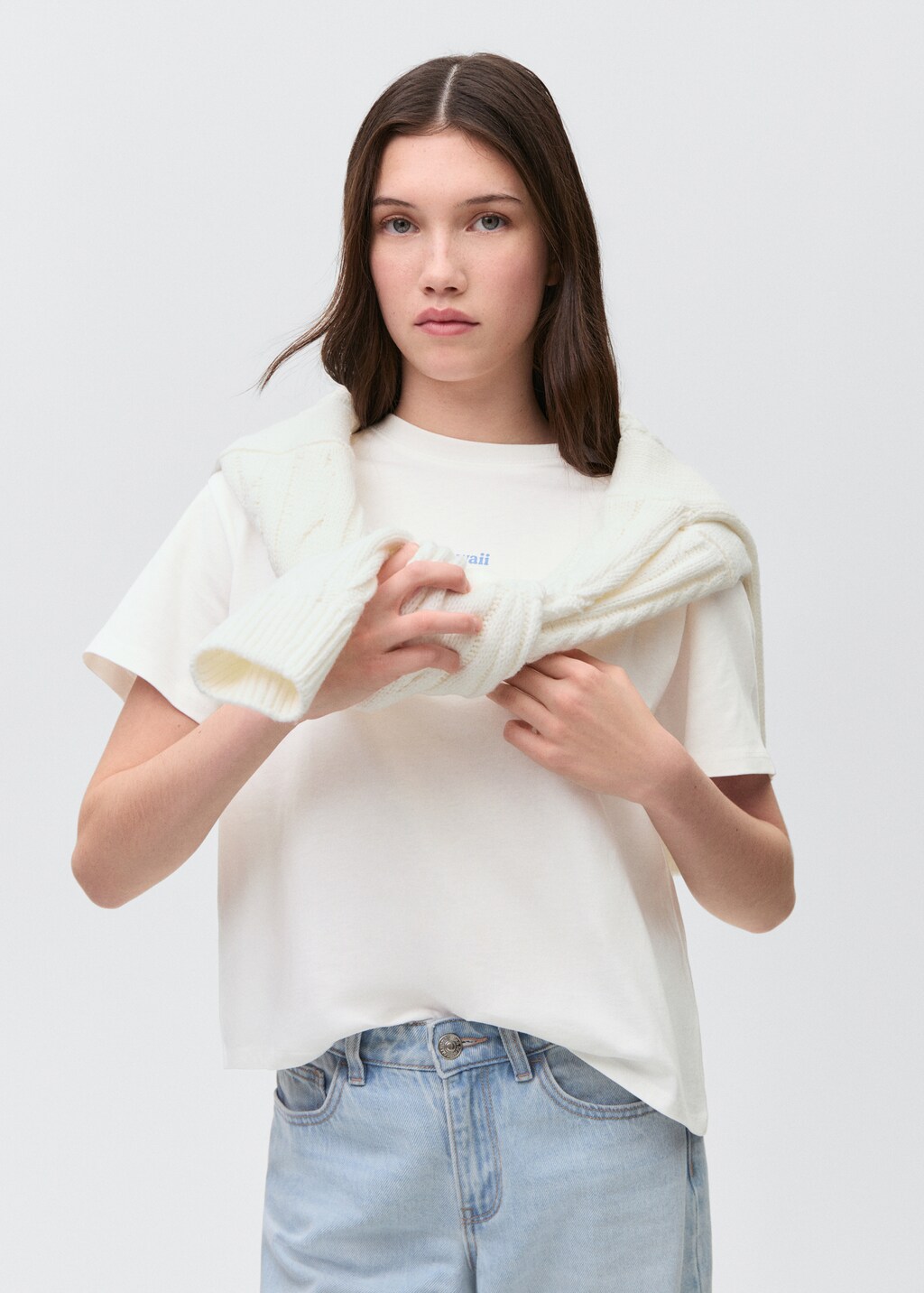 T-shirt with print drawing