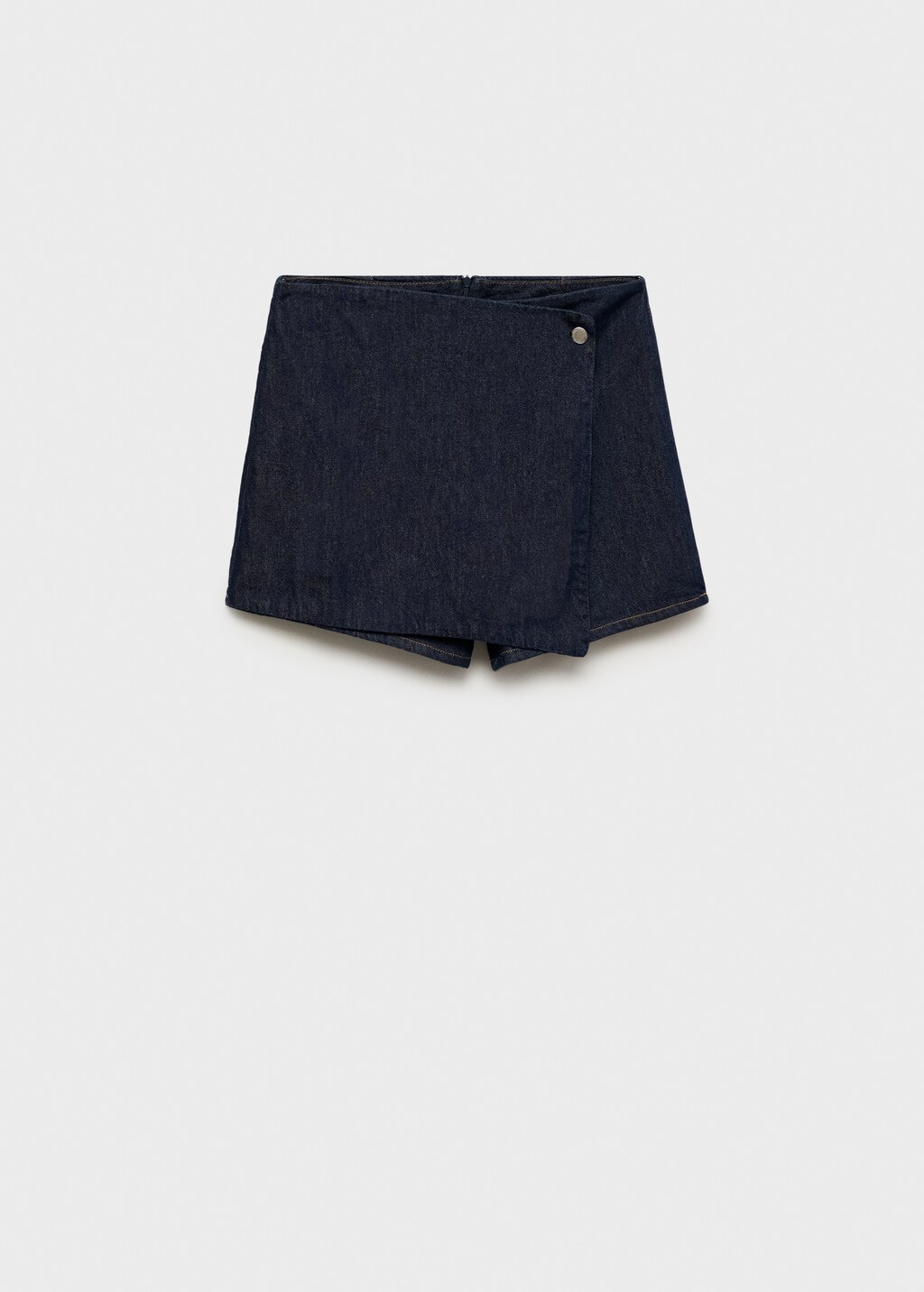Wrapped denim skort 7 Wrapped denim skort