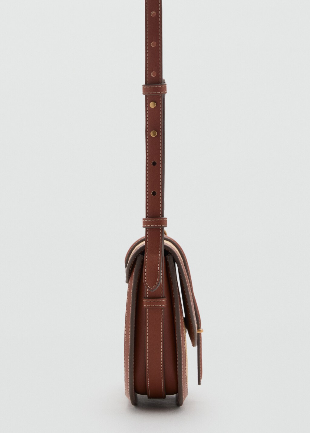 Raffia-effect shoulder bag 5 Raffia-effect shoulder bag