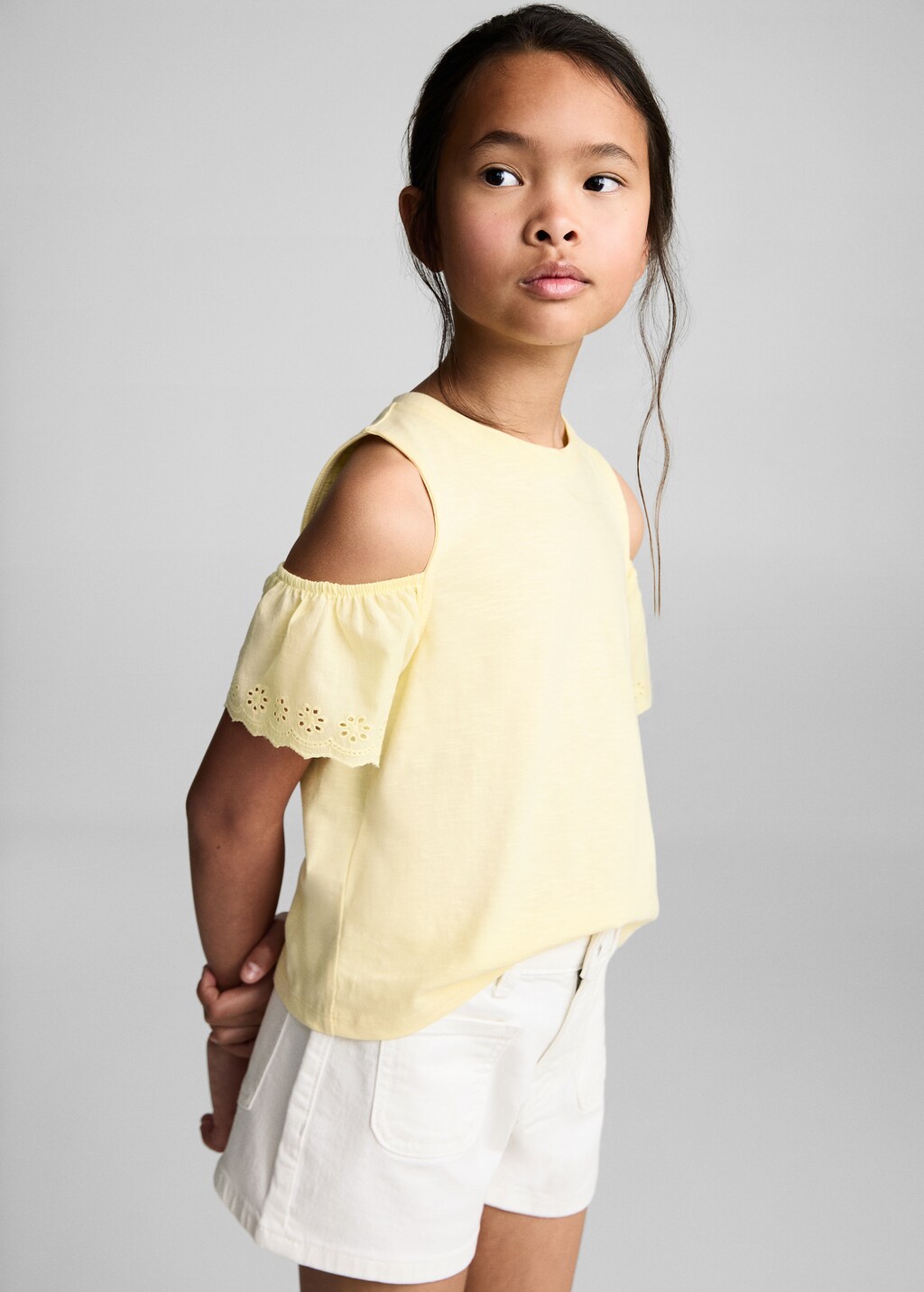 Cut-out t-shirt