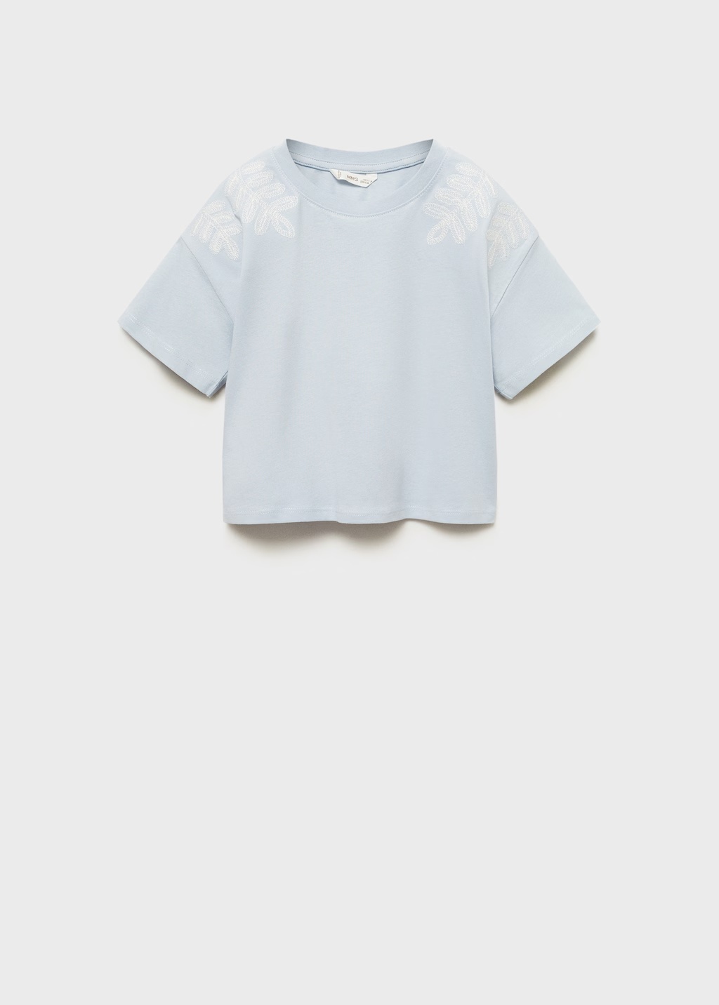 Embroidered detail T-shirt