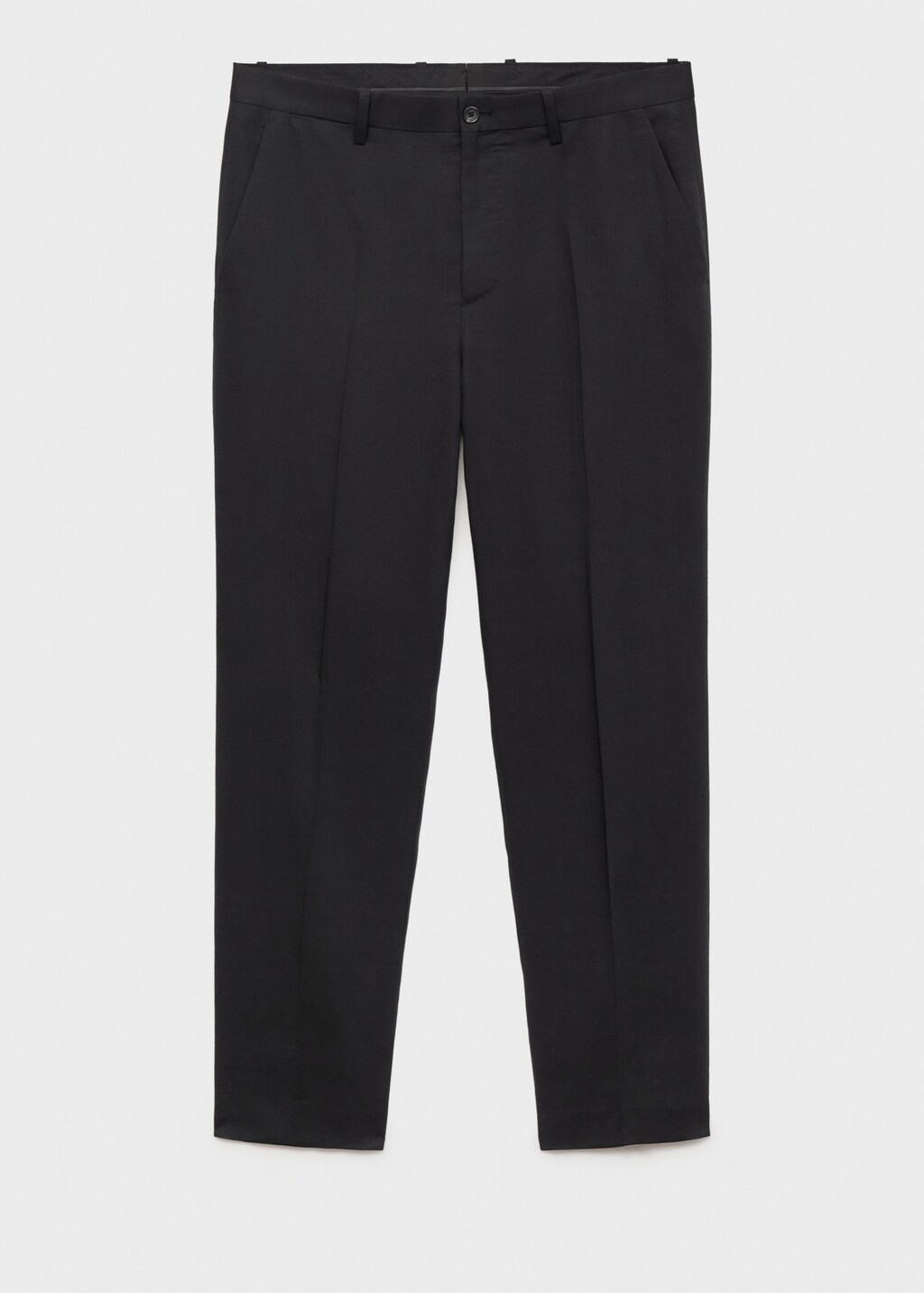 Straight-leg pants in a linen and lyocell blend 10 Straight-leg pants in a linen and lyocell blend