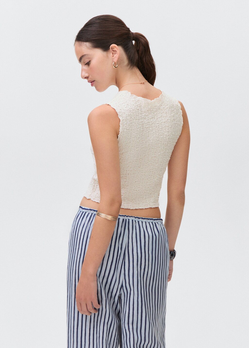Ruched-texture top 3 Ruched-texture top
