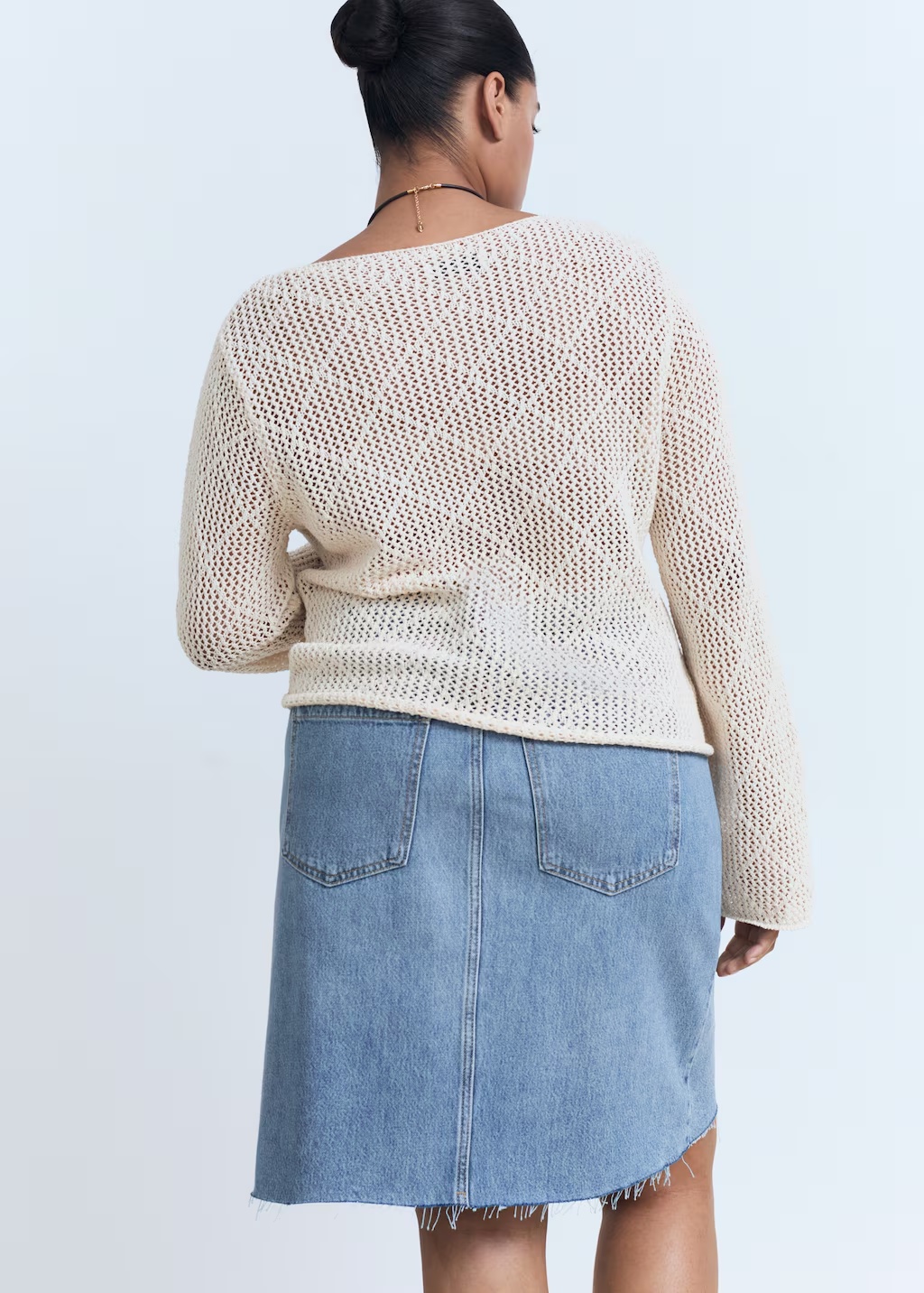 Midi denim skirt 7 Midi denim skirt