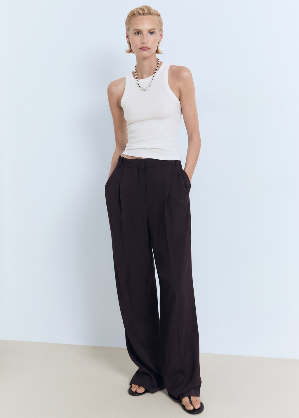 Ribbed cotton-blend top 3 Ribbed cotton-blend top