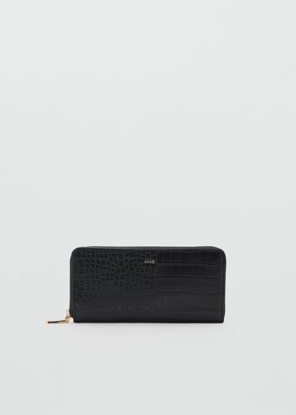 Croc-effect wallet