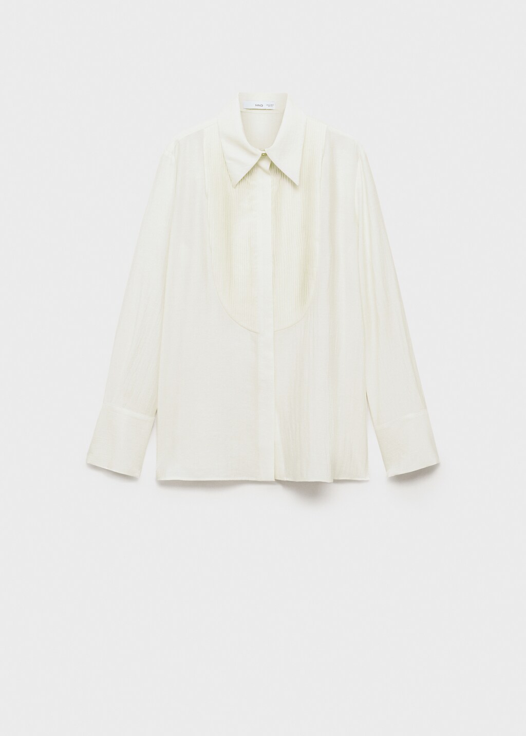 Fluid shirt with contrasting panel 9 Fluid shirt with contrasting panel