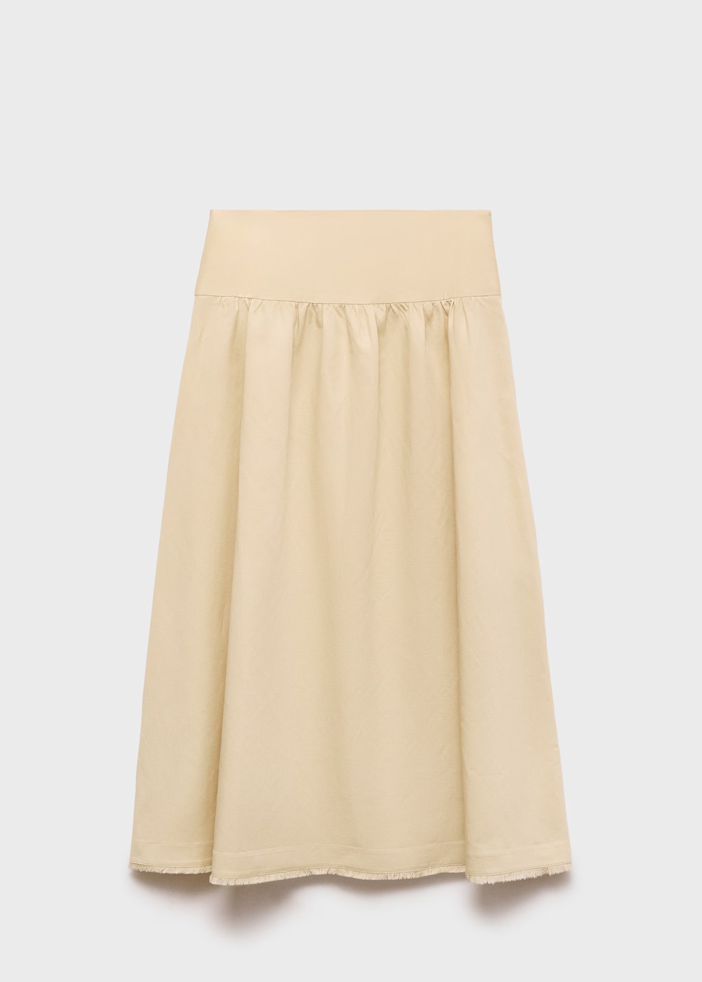 Midi-skirt with frayed ends 8 Midi-skirt with frayed ends